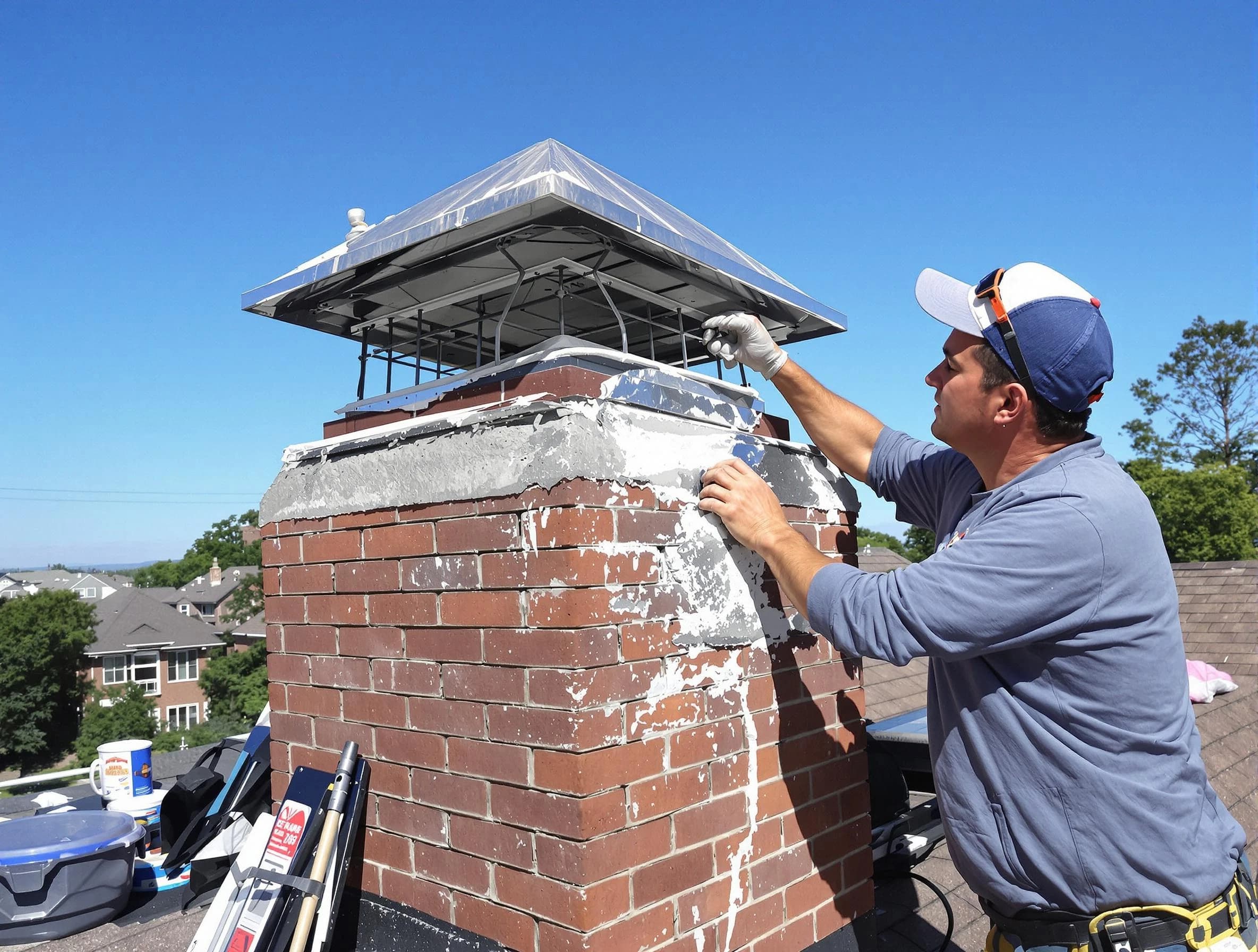 Chimney Crown Services service in Pell City, AL